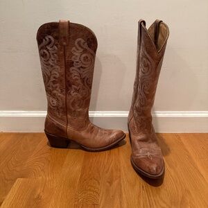 Shyanne Brown Tall Western Boots